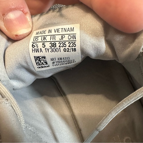 Adidas Cloudfoam Racer 2.0 Sneaker Tennis Shoes Grey Women Size 6.5 - Picture 4 of 7